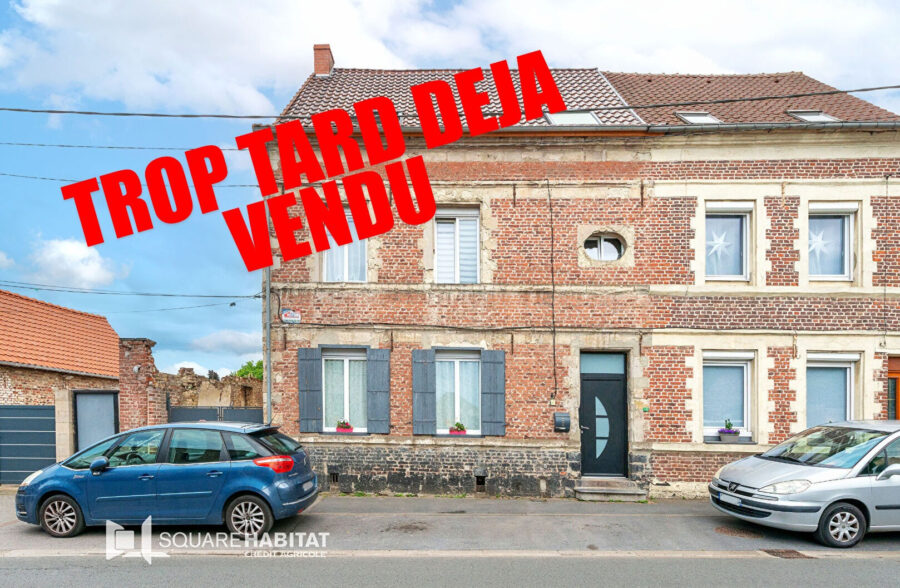 MAISON SEMI INDIVIDUELLE DE 147 M² ( 4 chambres)  Sous compromis 