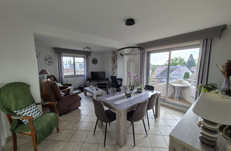 Appartement Lens 3 chambres + cave et garage