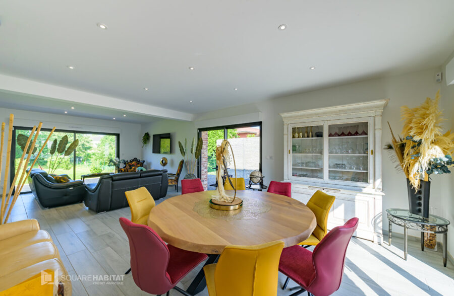 Pavillon moderne individuel semi plain pied