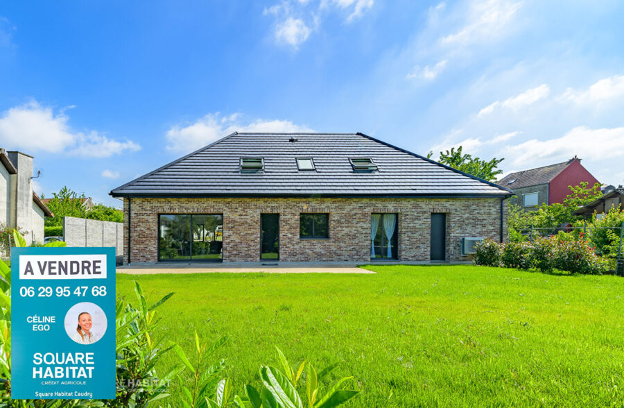 Pavillon moderne individuel semi plain pied