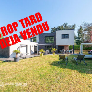 MAISON CUBIQUE INDIVIDUELLE DE 230 M² AVEC GARAGE  Sous compromis 