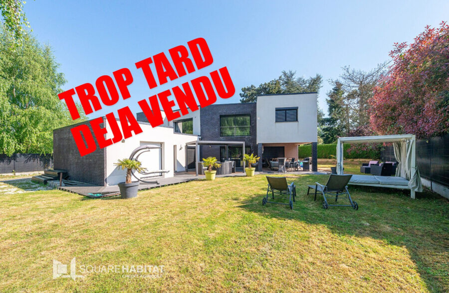 MAISON CUBIQUE INDIVIDUELLE DE 230 M² AVEC GARAGE  Sous compromis 