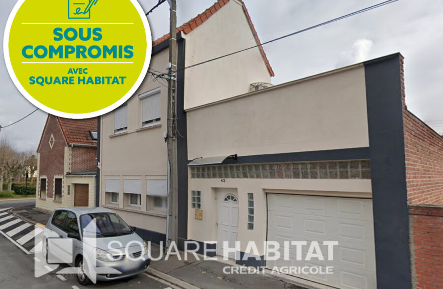 Maison 3 Chambres, Garage Secteur calme  Sous compromis 