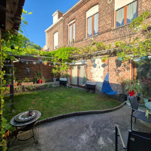 Croix, Maison de 132 m², 4 chambres + bureau, jardin