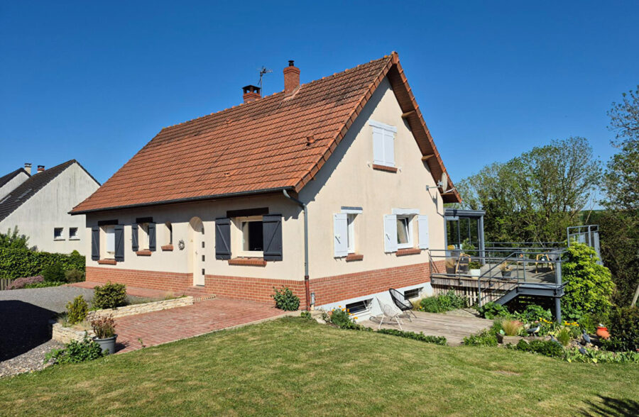 Secteur Baie de Somme , Superbe pavillon individuel sur sous sol complet !