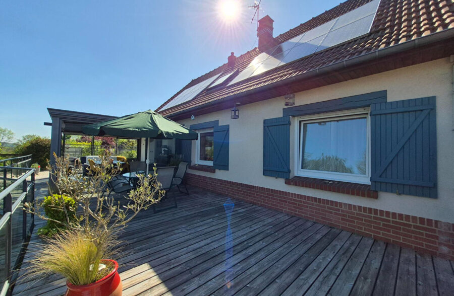 Secteur Baie de Somme , Superbe pavillon individuel sur sous sol complet !