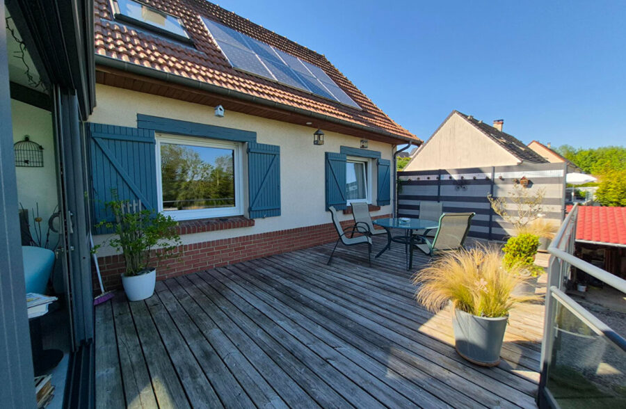 Secteur Baie de Somme , Superbe pavillon individuel sur sous sol complet !