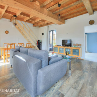 Maison semi Individuelle 1 chambre 1 bureau jardin