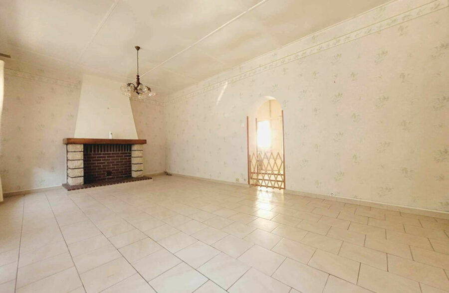 Maison 3 chambres 1 bureau jardin