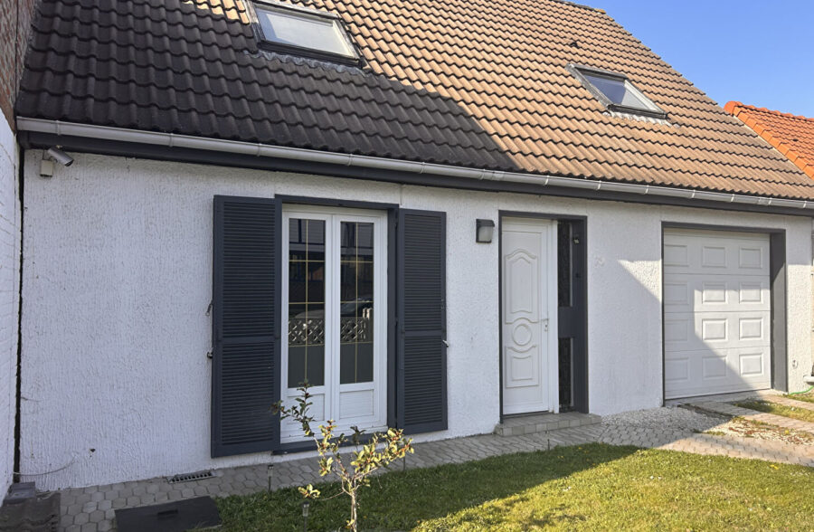 Maison 3 chambres avec jardin et garage