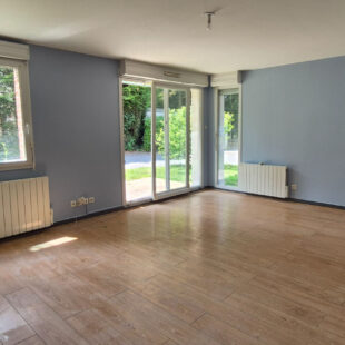 Appartement T3  en RDC vendu vide