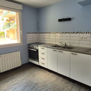 Appartement T3  en RDC vendu vide