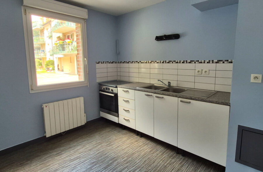 Appartement T3  en RDC vendu vide