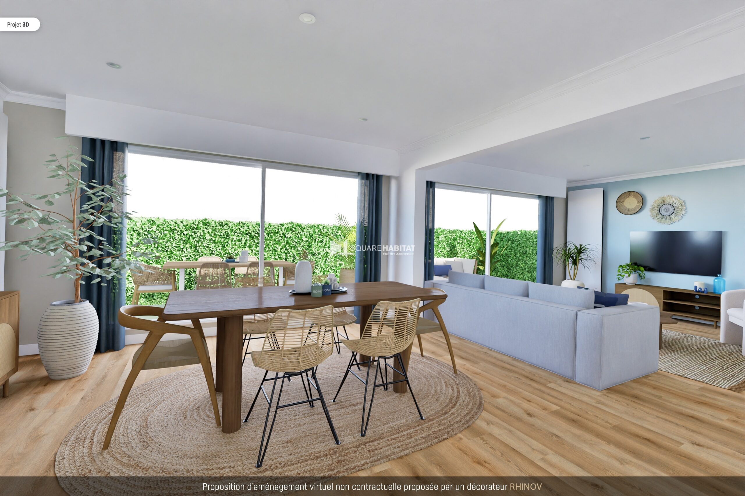 Appartement spacieux – parking inclus !