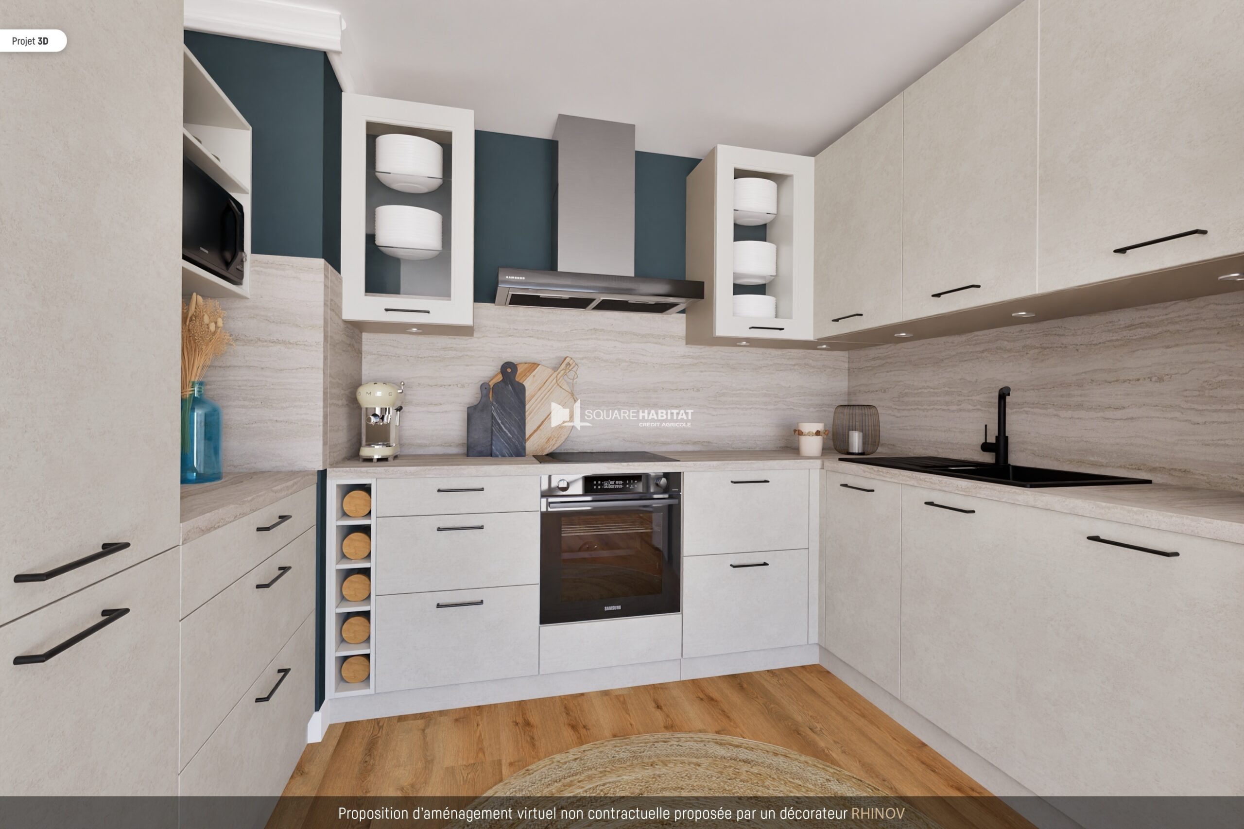 Appartement spacieux – parking inclus !