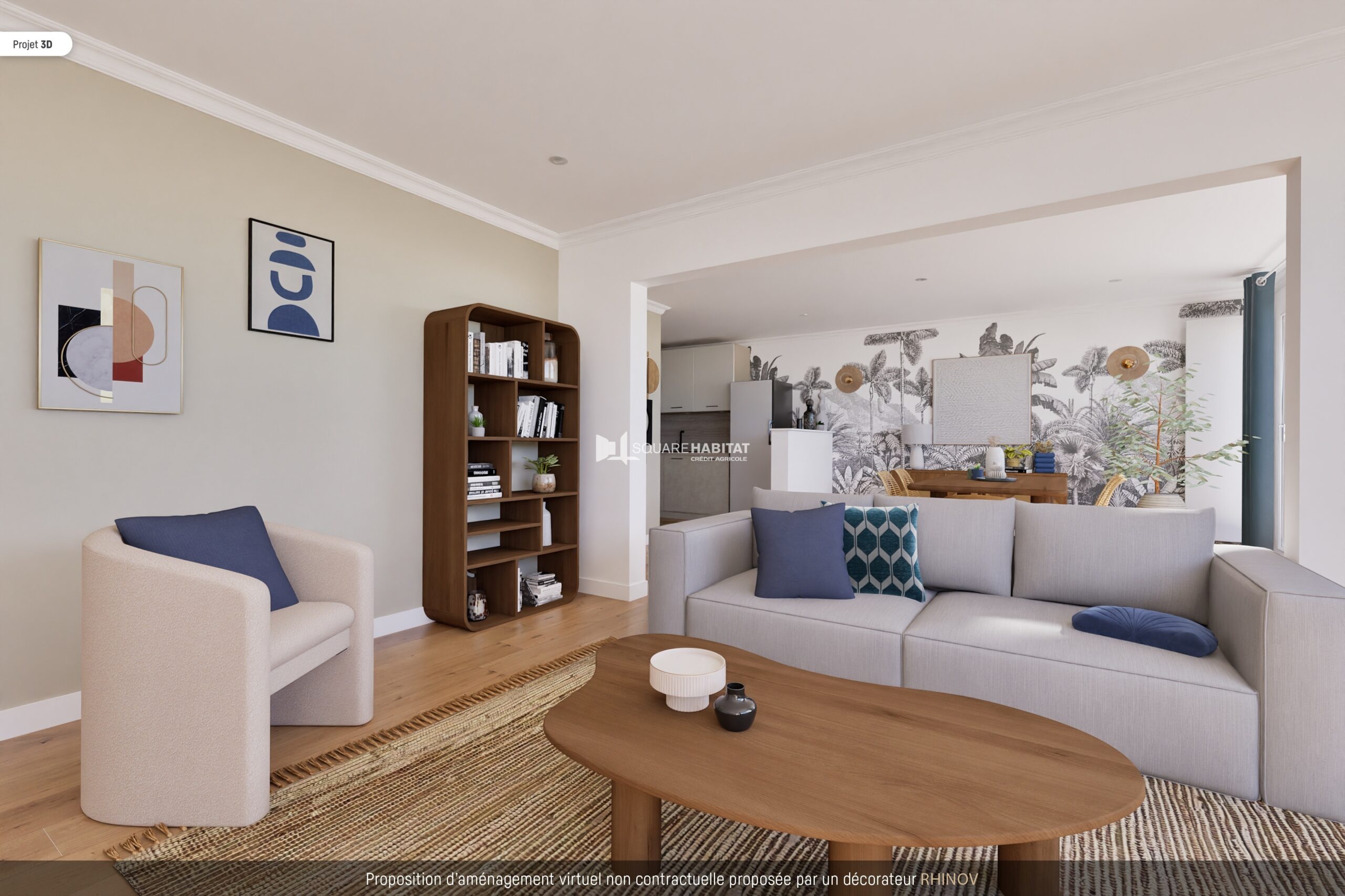 Appartement spacieux – parking inclus !