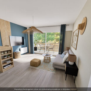 Studio avec balcon  dans le triangle d ‘or !