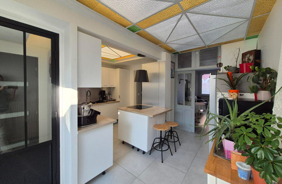 Croix, maison 110 m² avec 4 chambres, sauna et terrasse
