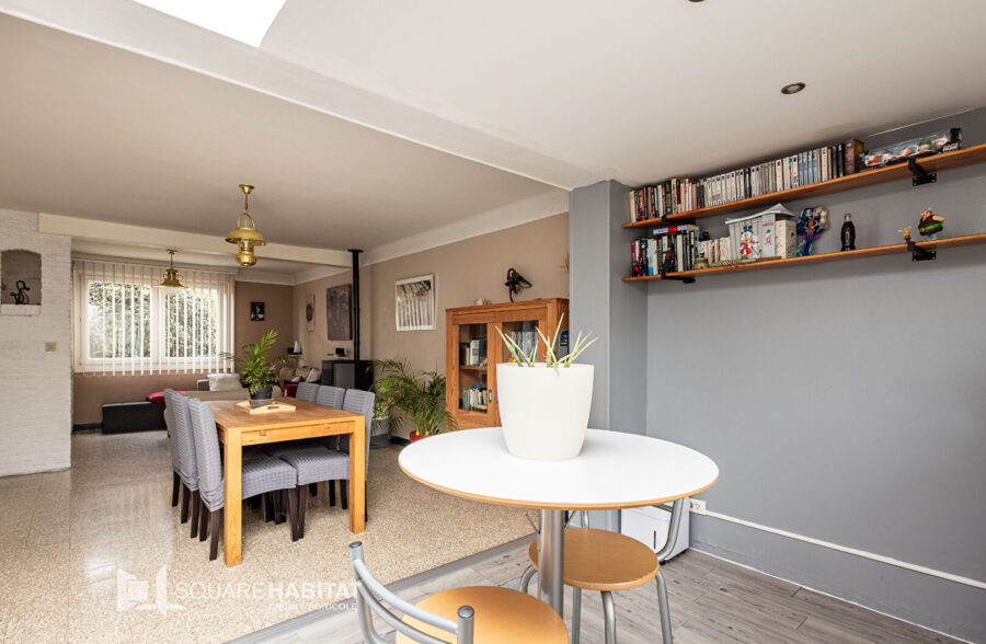 SQUARE HABITAT : MAISON BATIR – 3 CHAMBRES – EXTENSION – JARDIN – SECTEUR JACQUES BREL