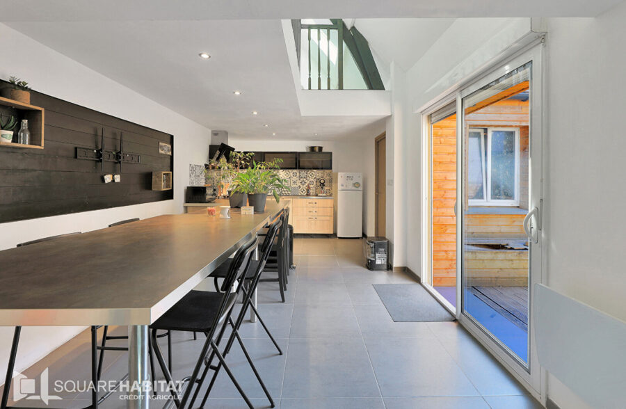 Maison Individuelle 3 chambres cour