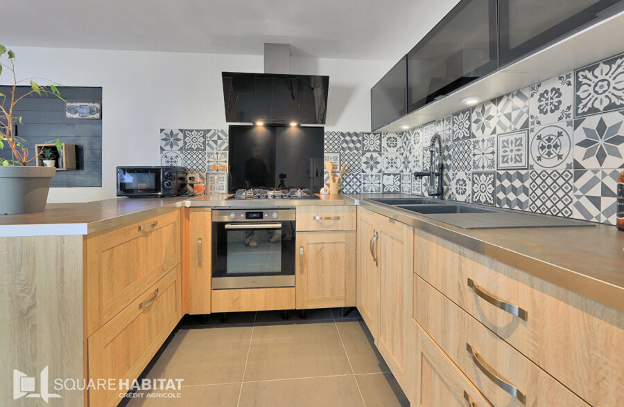 Maison Individuelle 3 chambres cour