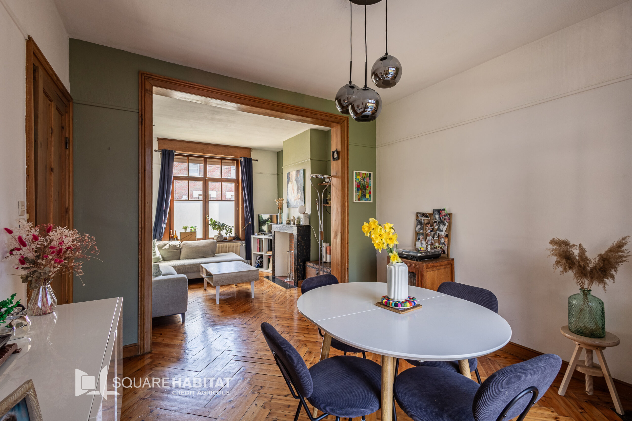 RONCHIN – QUARTIER DES FLEURS – MAISON – 4 CHAMBRES – JARDIN – CACHET – GARAGE  Sous compromis 