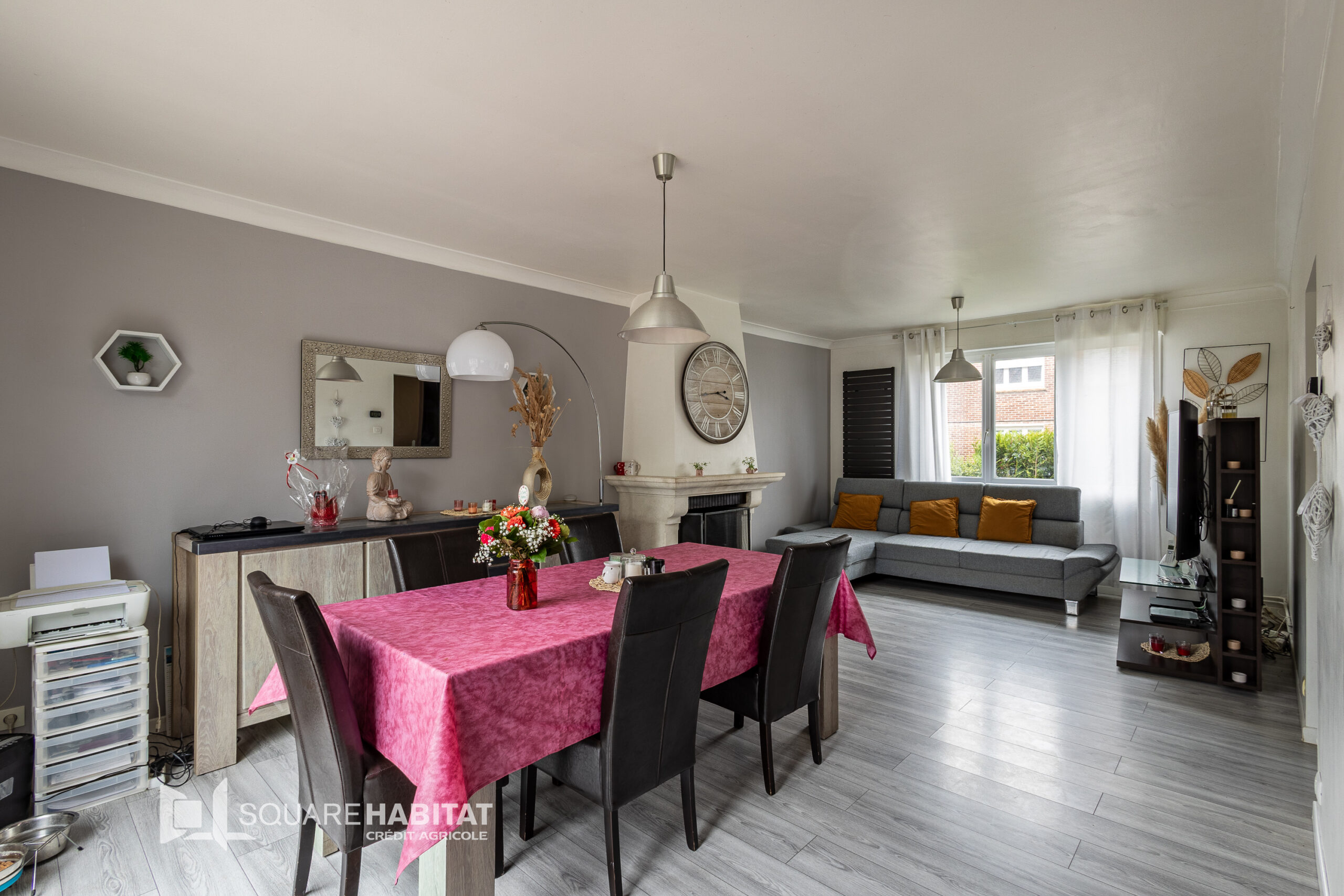 SQUARE HABITAT : MAISON BATIR – 3 CHAMBRES – GARAGE – JARDIN – SECTEUR PARC DE LA CROISETTE  Sous compromis 