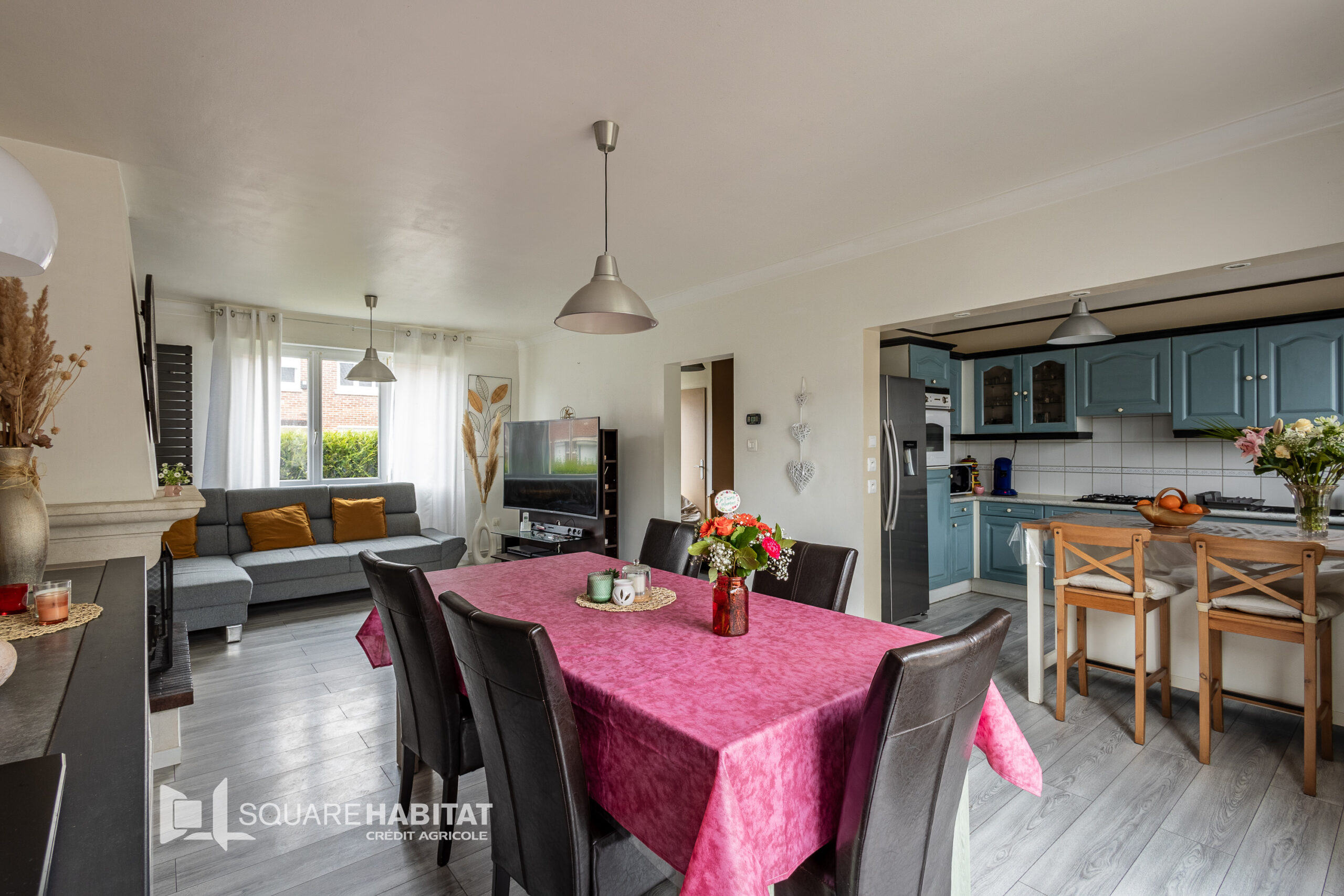 SQUARE HABITAT : MAISON BATIR – 3 CHAMBRES – GARAGE – JARDIN – SECTEUR PARC DE LA CROISETTE  Sous compromis 