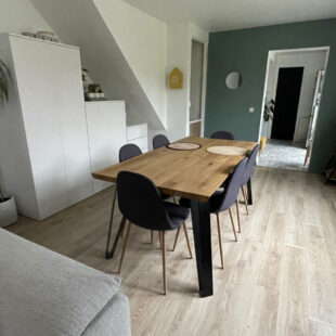 Maison Lille-Lomme Bourg – Maison 85m2 utiles semi-individuelle 2 ch, double garage, 130m2 jardin  Sous compromis 