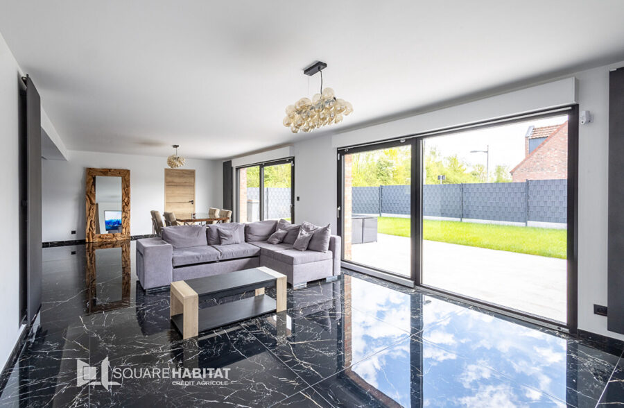 Maison contemporraine Marquette Lez Lille 6 pièce(s) 200 m2