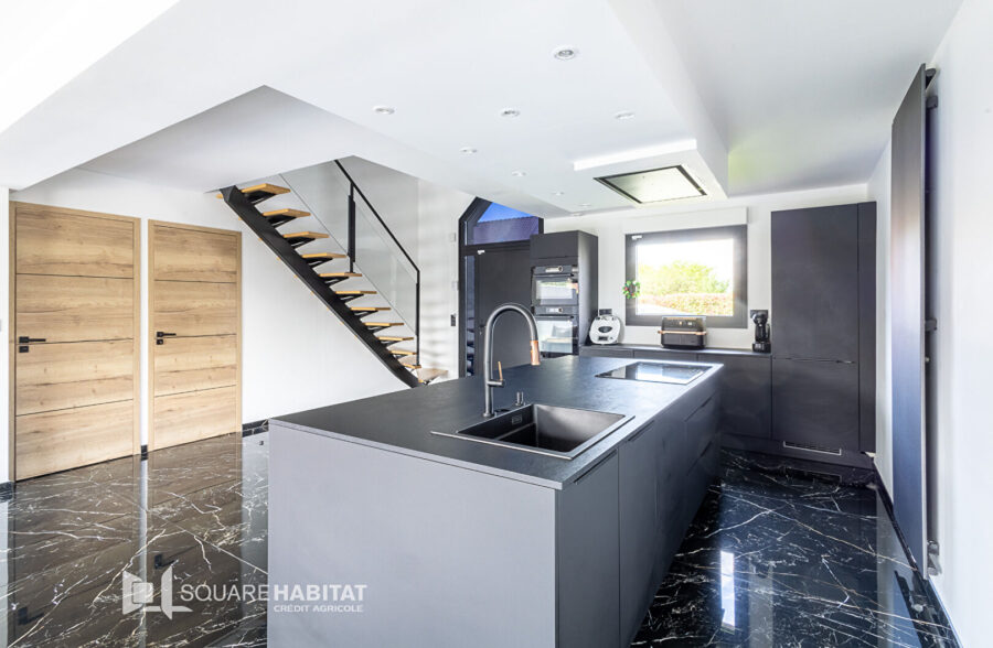 Maison contemporraine Marquette Lez Lille 6 pièce(s) 200 m2