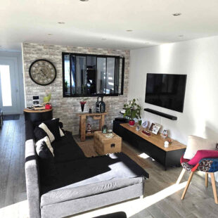 Plain-pied 2013, 2 chambres, bureau et garage