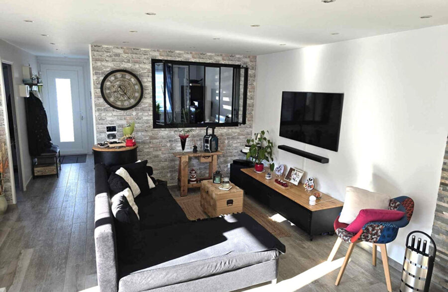 Plain-pied 2013, 2 chambres, bureau et garage