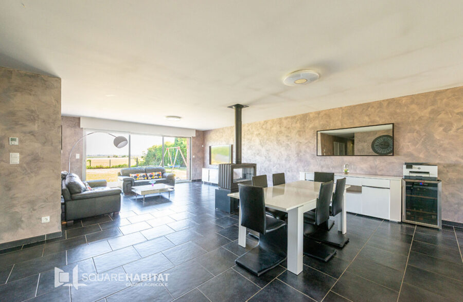 PAVILLON PLAIN PIED DE 136 M² AVEC SOUS SOL COMPLET