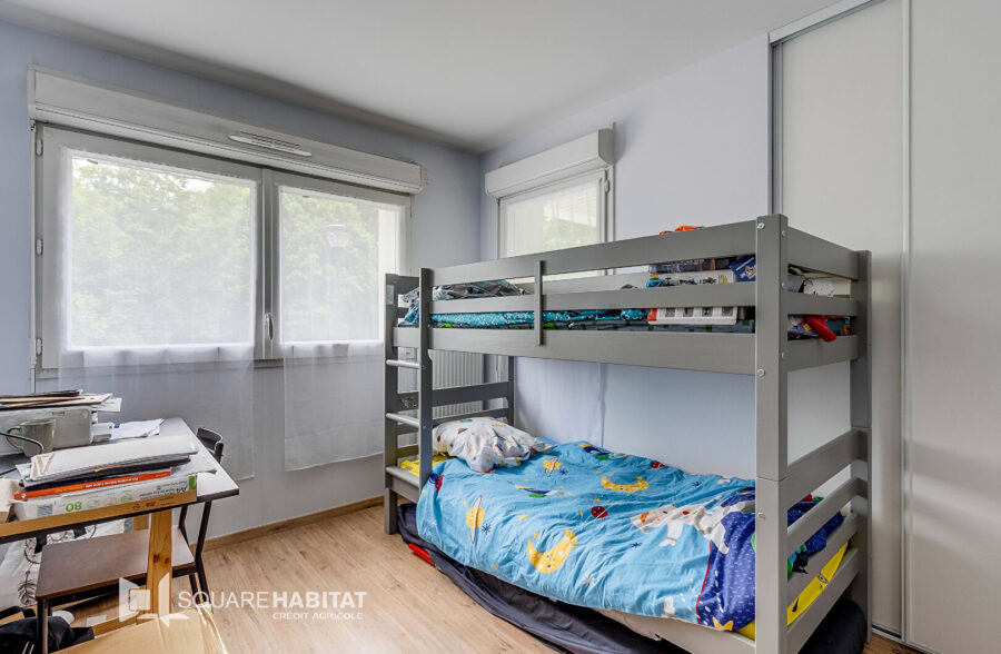 Joli T3 avec balcon et 2 parkings