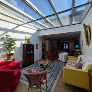 Croix centre, maison 135 m², 3 chambres, bureau et jardin