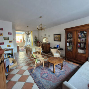Croix centre, maison 135 m², 3 chambres, bureau et jardin