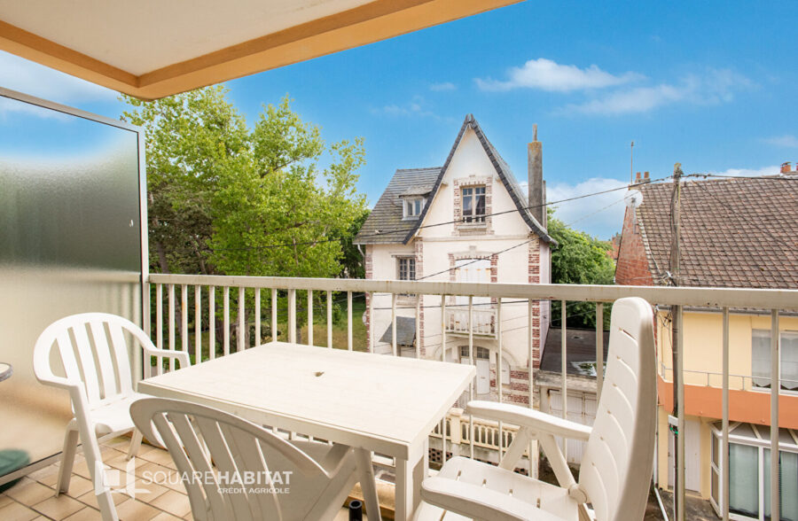 Merlimont-Plage – Charmant séjour + chambre avec terrasse plein sud proche plage.