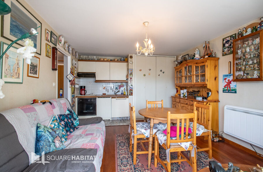 Merlimont-Plage – Charmant séjour + chambre avec terrasse plein sud proche plage.