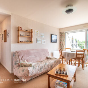 Duplex lumineux à Merlimont-Plage – 2 chambres, terrasse plein sud, parking.