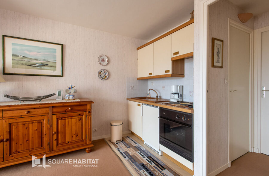 Duplex lumineux à Merlimont-Plage – 2 chambres, terrasse plein sud, parking.