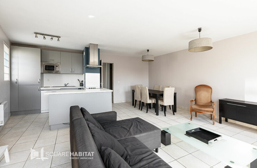 LILLE VAUBAN – NATIONALE: T3 + balcon +cave et parking