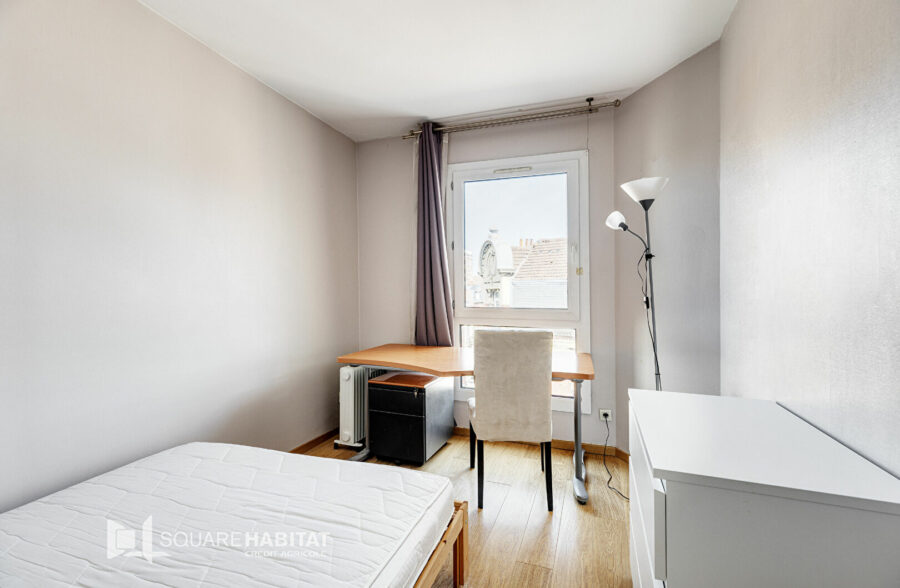 LILLE VAUBAN – NATIONALE: T3 + balcon +cave et parking