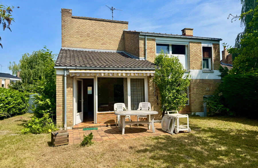 Maison Villeneuve D Ascq 108m2- 4 chambres+ jardin +garage