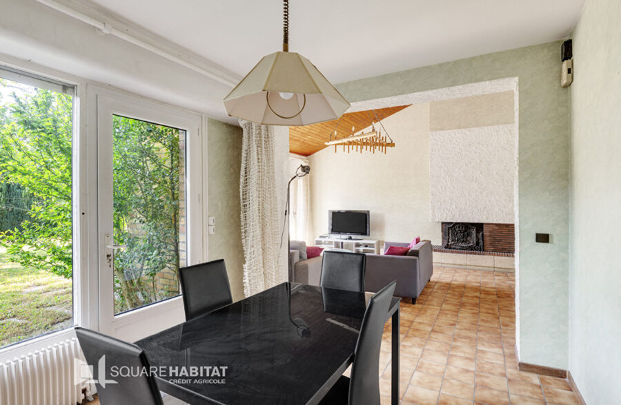 Maison Villeneuve D Ascq 108m2- 4 chambres+ jardin +garage