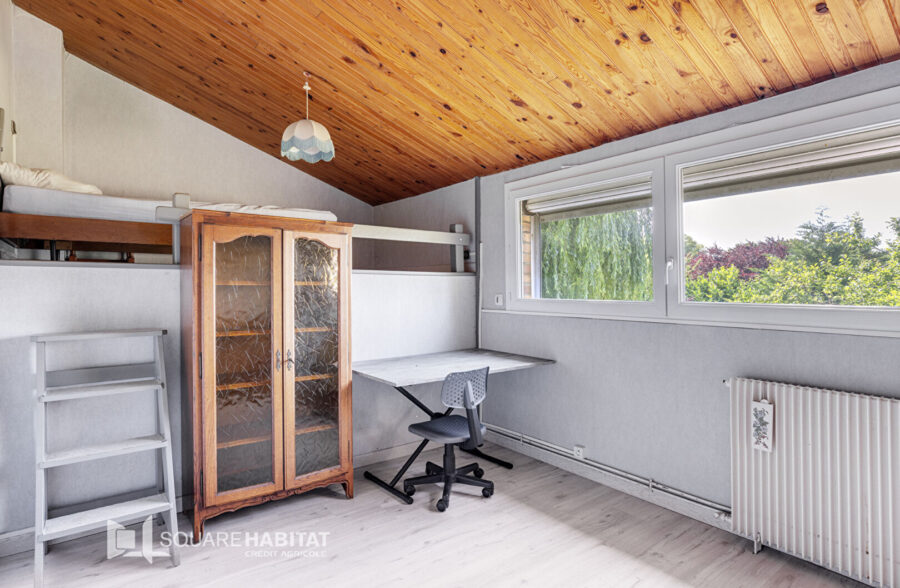 Maison Villeneuve D Ascq 108m2- 4 chambres+ jardin +garage