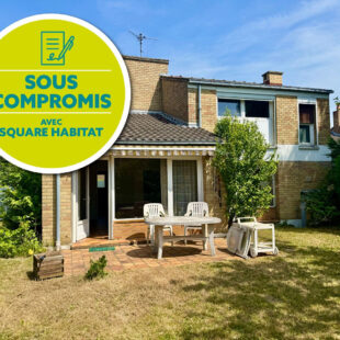 Maison Villeneuve D Ascq 108m2- 4 chambres+ jardin +garage  Sous compromis 