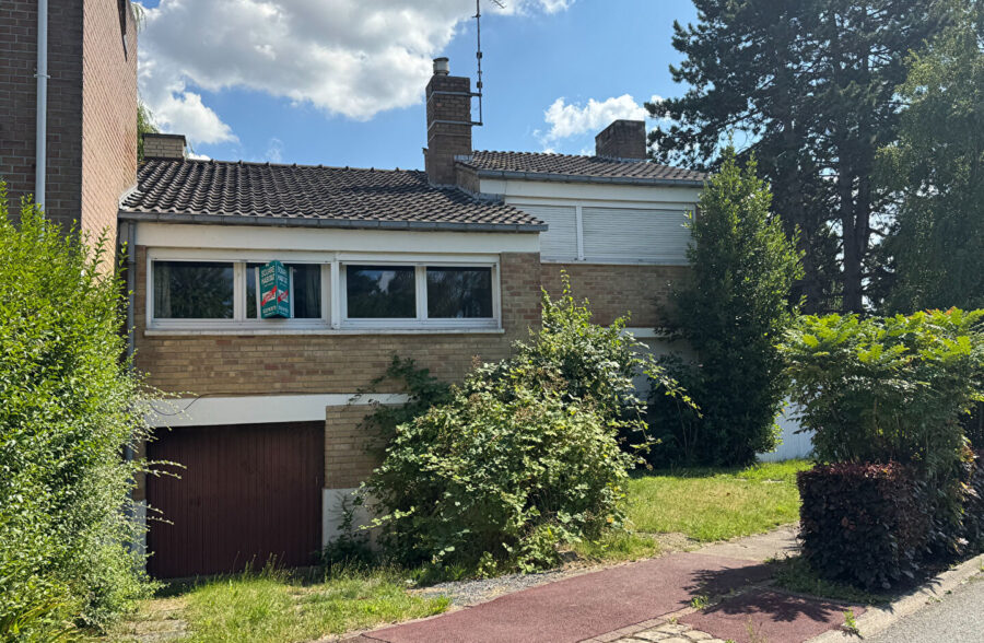 Maison Villeneuve D Ascq 108m2- 4 chambres+ jardin +garage  Sous compromis 