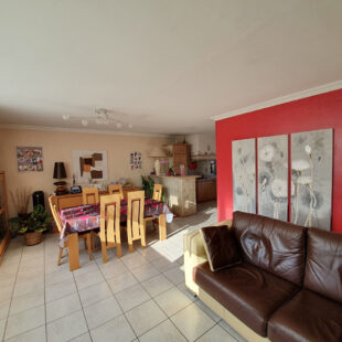 Appartement  T3 de 73 m2 + local commercial de 44 m² avec garage