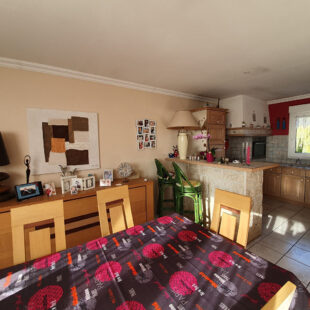 Appartement  T3 de 73 m2 + local commercial de 44 m² avec garage